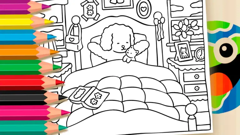 Good Morning, Sunshine! Color a Perfect Wake-Up with Bobbie Goods - Cute & Kawaii Coloring Pages Online