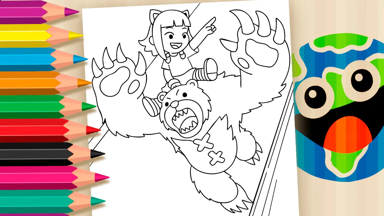 League of Legends Coloring Page