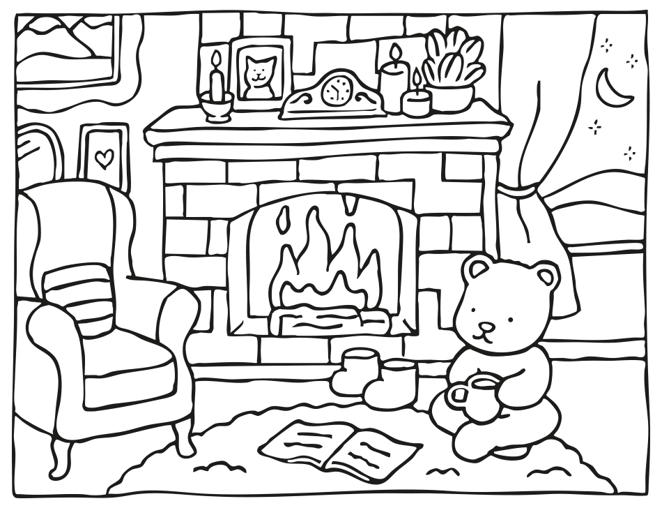  Cozy Fireplace with Bobbie Goods