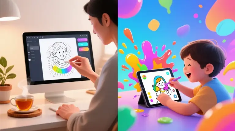 Unleash Your Inner Artist: The Therapeutic Power of Online Coloring
