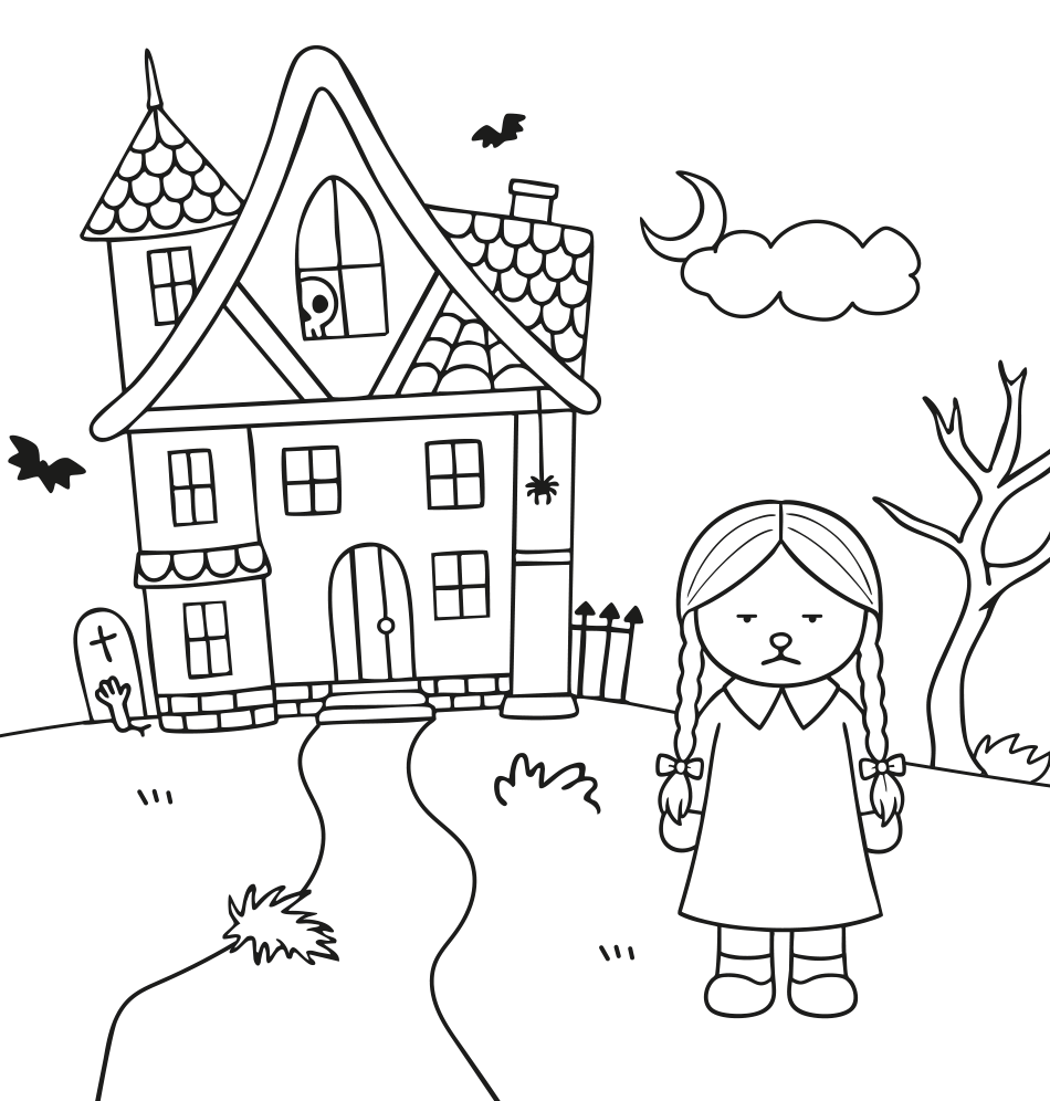 Spooky and Sweet: Color Wednesday's World in Bobbie Goods Style