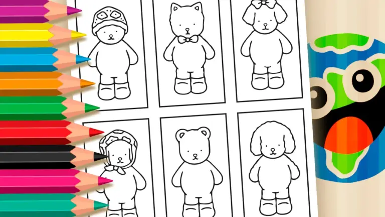 Bobbie Goods Characters Online Coloring Page - Cute & Kawaii Coloring Pages Online