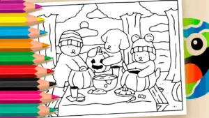 Coloring page Bobbie Goods Fall Online Coloring Page | WorldColoring