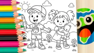 Coloring page Bobbie Goods Kids Coloring Page | Free Online & Printable