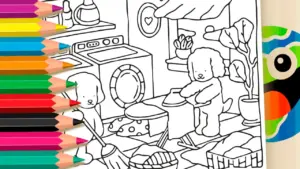Coloring page Bobbie Goods Dogs Coloring Page | Free Online & Printable