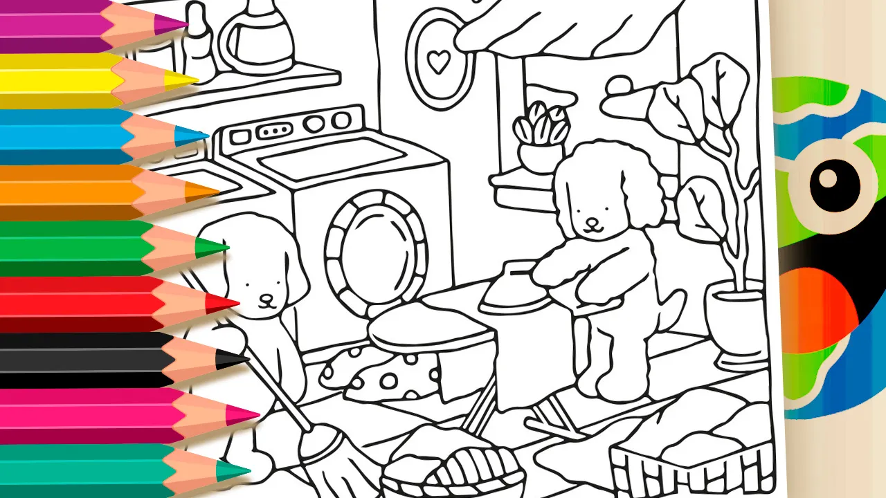 Bobbie Goods Dogs Coloring Page | Free Online & Printable