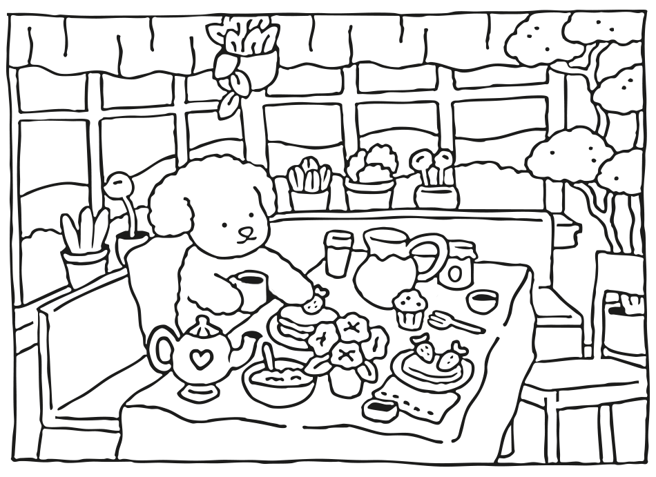 Bobbie Goods Tea Party  |   & Printable
