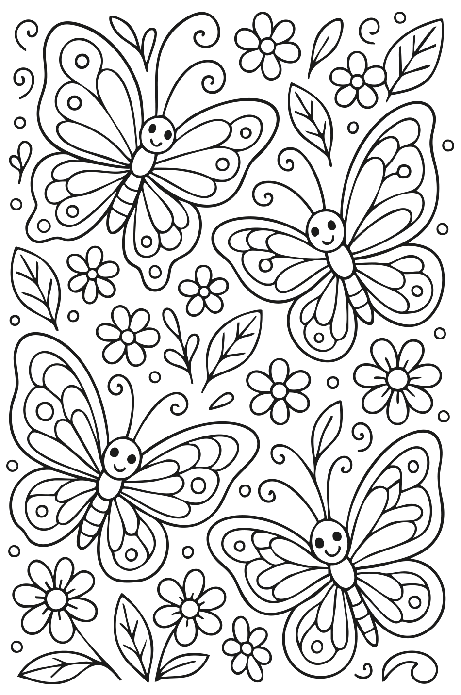 Butterflies Garden  |   & Printable