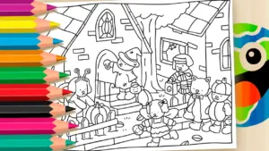 Coloring page Bobbie Goods Halloween Coloring Page Online