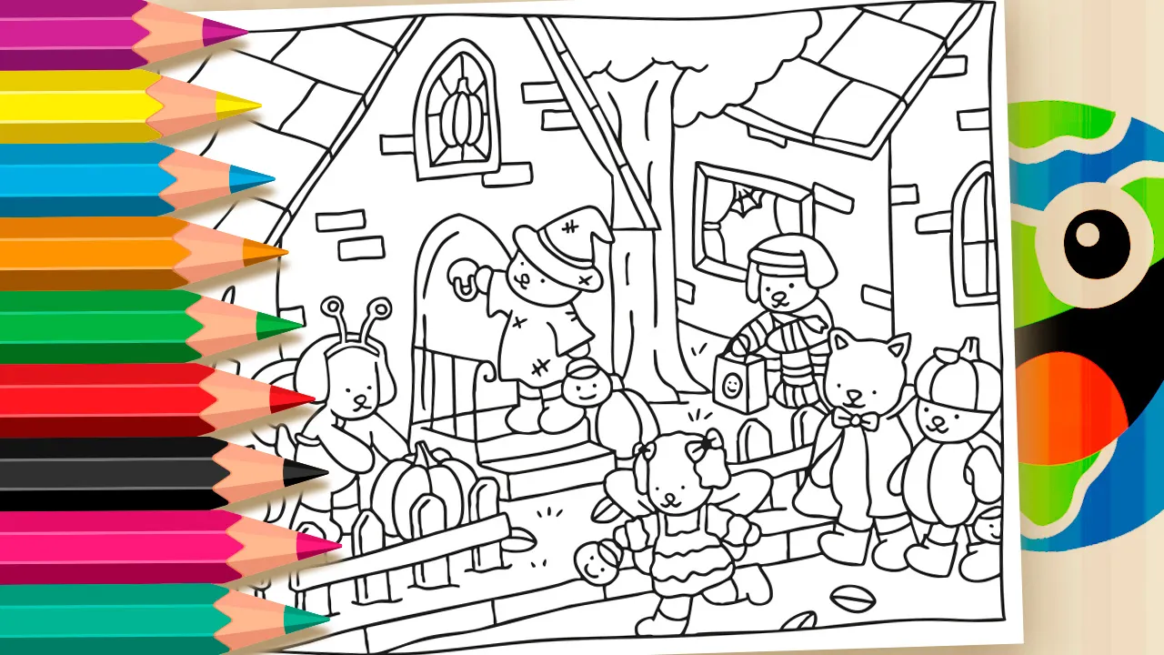 Bobbie Goods Halloween Coloring Page Online
