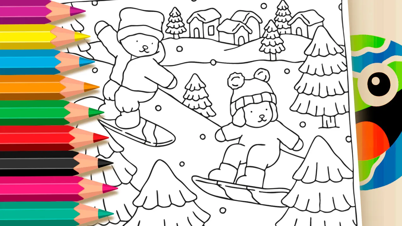 Snow Day Adventure: Go Snowboarding with Bobbie Goods Friends