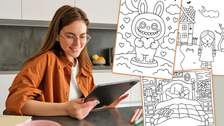 Coloring Pages Online: Your Free Gallery to Color and Relax