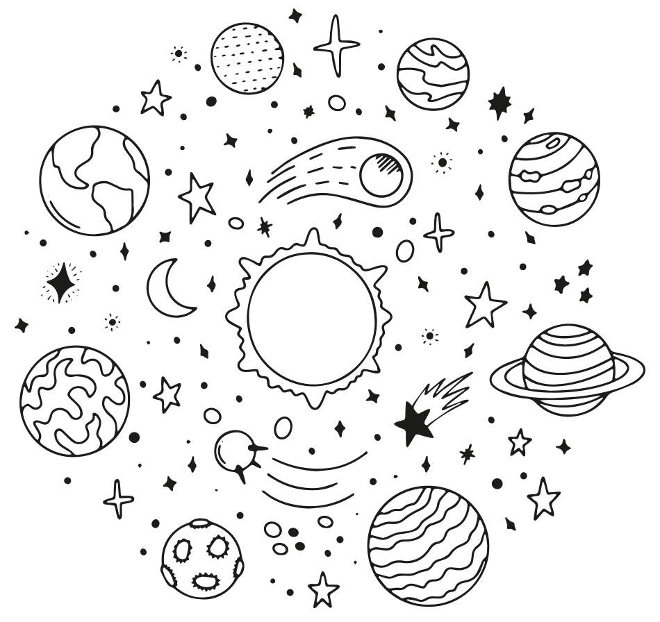 Solar System  |   & Printable for Kids
