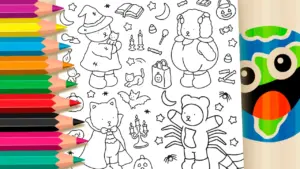 Coloring page Bobbie Goods Halloween Costumes Coloring Page - Color Online or Print for Free!