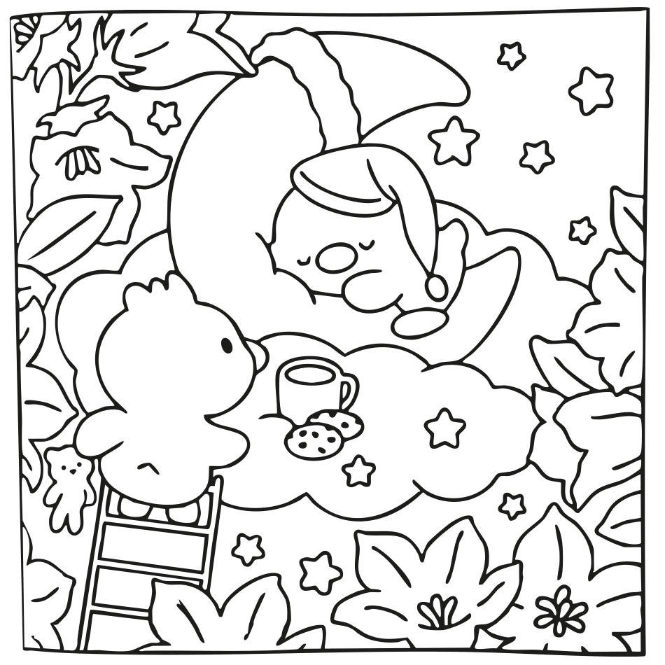 Color Ducks at Bedtime  - Have Fun for