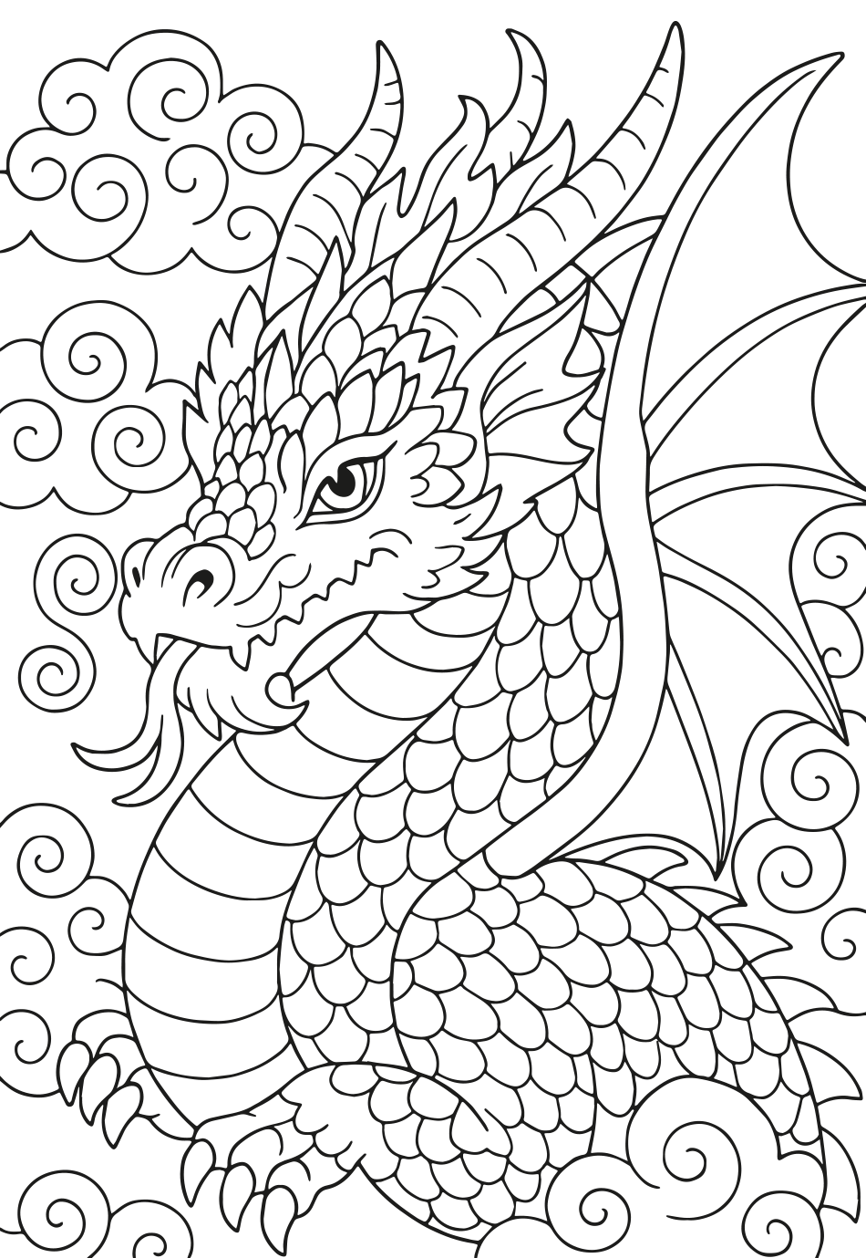 Dragon   | WorldColoring