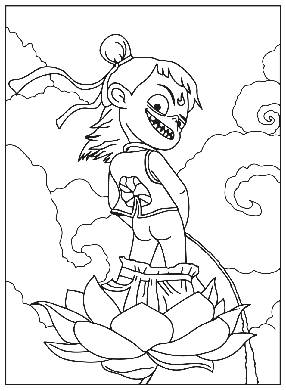 Ne Zha   | WorldColoring