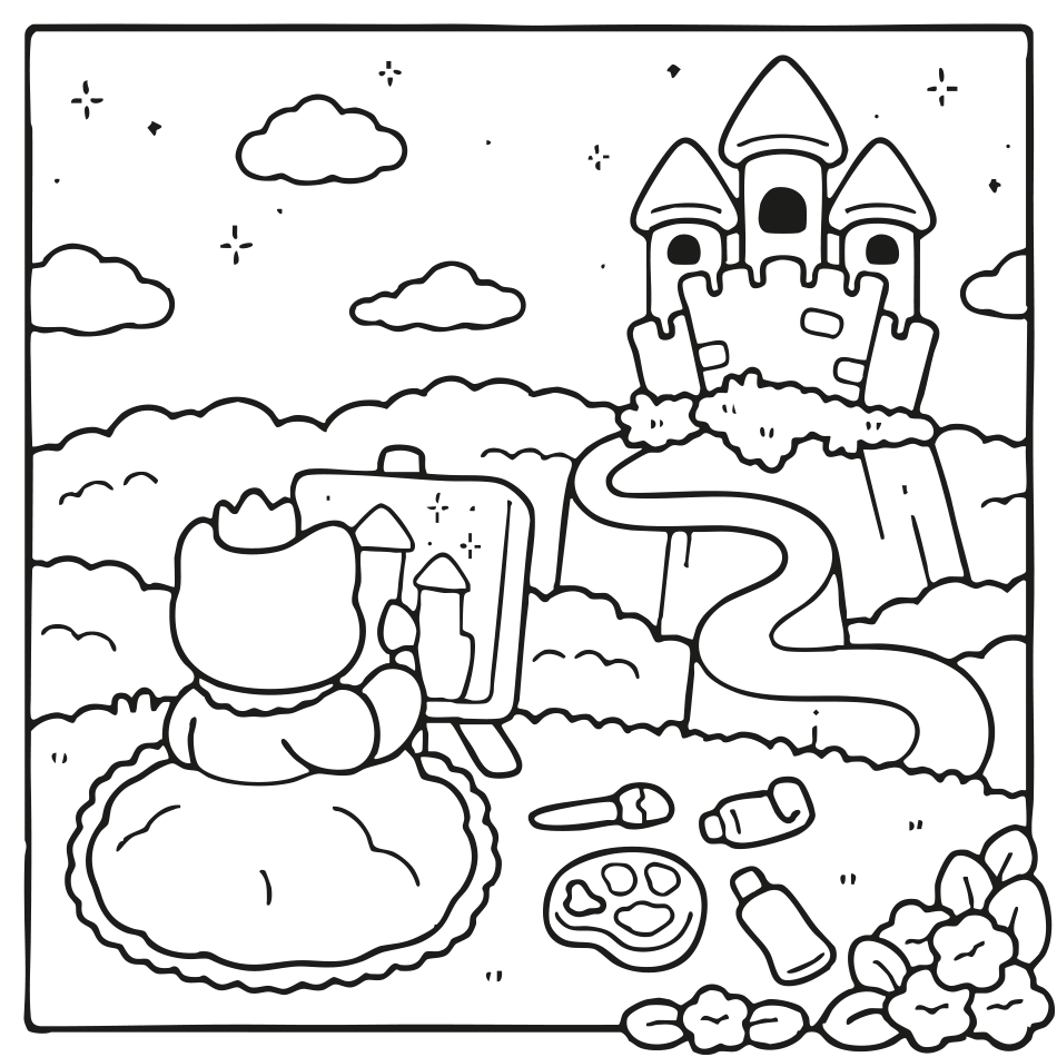 Color Princess Kitty  - Have Fun for
