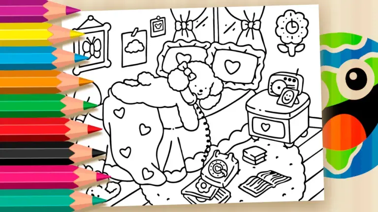 Coco Wyo Coloring Page – Color Online or Print for Free! - Cute & Kawaii Coloring Pages Online