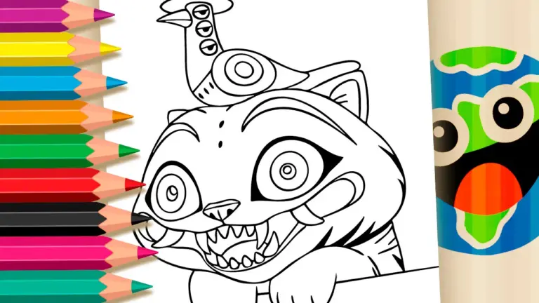 KPOP Demon Hunters Coloring Page – Color Online or Print Free! - Famous Characters Coloring Pages