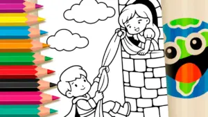 Coloring page Rapunzel Coloring Pages: Paint Online or Print High Quality