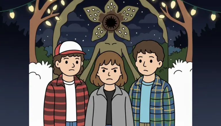 Free Stranger Things Coloring Pages: Enter the Upside Down