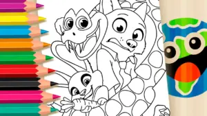 Coloring page Zootopia Adventure Coloring Pages