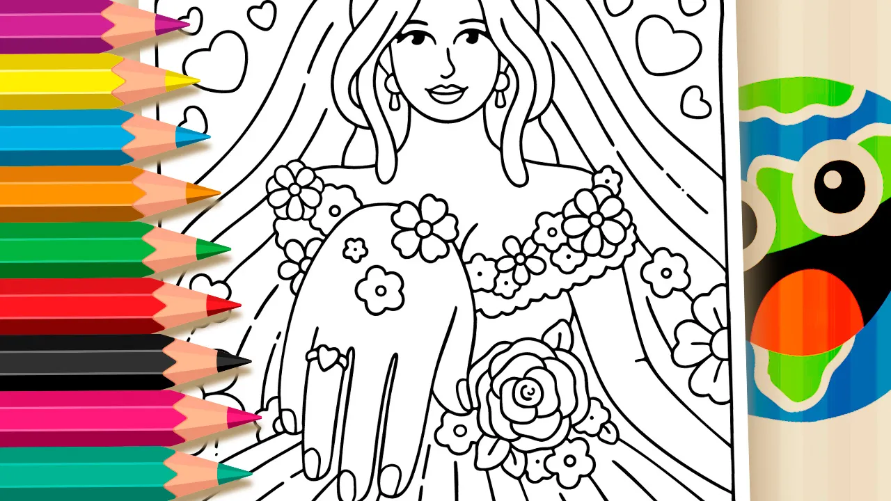 My Beautiful Ring Coloring Page: Color Online or Print Free PDF