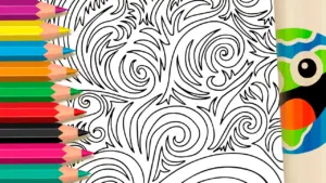Coloring page Tribal Art Coloring Pages for Adults: Paint Online or Download Free PDF