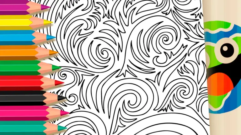 Tribal Art Coloring Pages for Adults: Paint Online or Download Free PDF - Relaxing and Adult Coloring Pages: Mindfulness & Mandalas