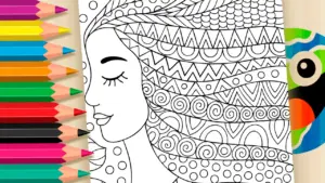 Dreams of a Girl Coloring Page: Creative Fun for All Ages coloring page