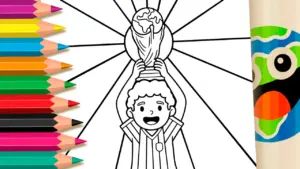 World Cup Champion Coloring Page – Free & Fun Activity coloring page